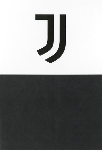 Picture of JUVENTUS BIRTHDAY CARD WHITE AND BLACK